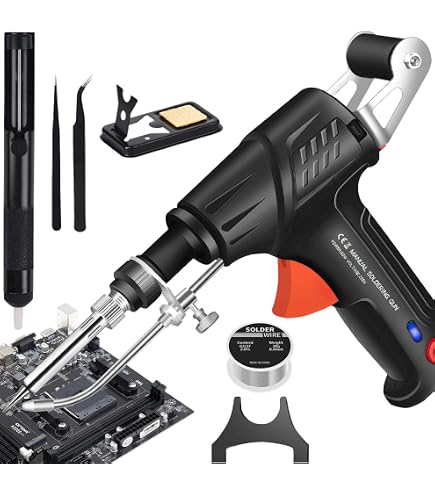 Pistolet à Souder Laser Multifonction 3-en-1 – Soudage, Coupe, Dérochage – Outil Portable Industriel 60W (Noir)