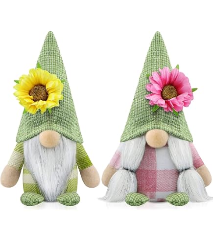 Nani Pasqua Decorativi Spldsun Gnomi Pasqua 2 Pezzi - Peluche Senza Volto In Feltro, Decorazioni Festive Per Casa E Tavola Peluche Pasqua