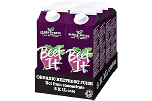 Beet It Organic Beetroot Juice (1 Litre x 8) Picked and Pressed