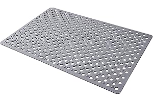 CLOKELAI Large Shower Mats for Inside Shower,46×79 cm Anti Slip Bath Mat with Drain Holes,Bath Mat for Bathtub & Shower Cubicle | Easy Drain & Machine Washable