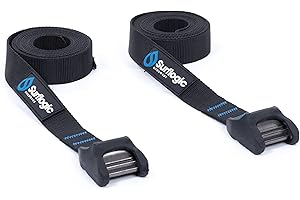 SURF LOGIC Surflogic Tie Down Straps 3,65m, Surf, 0, 3,65 m