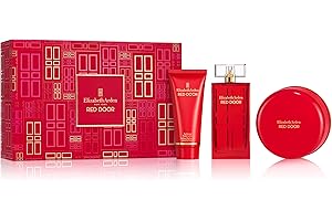 Elizabeth Arden RED DOOR Eau de Toilette 100ml 3-piece Gift Set, floral woody perfume, luxury fragrance gifting for women