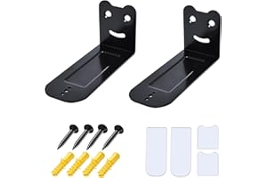 Alyphyly Universal Sound Bar Mounts Wall Mount Kit Soundbar Mounting Bracket for Soundbar Wall Mount Brackets with Hardware Kit (Type-3)