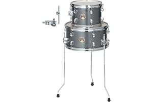 Tama Add-On Kit für Club-Jam Mini - 10" x 7 "Tom Tom/14" x 7" Floor Tom/Single Tom Halterung - Galaxy Silver (LJKT10F14-GXS)