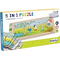 Anatomie Puzzle Mädchen Aus Holz - 5-lagiges Lernpuzzle Für Kinder Ab 4 Jahren