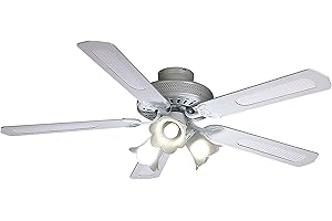 Farelek Baleares Ventilateur de plafond 132 cm Blanc