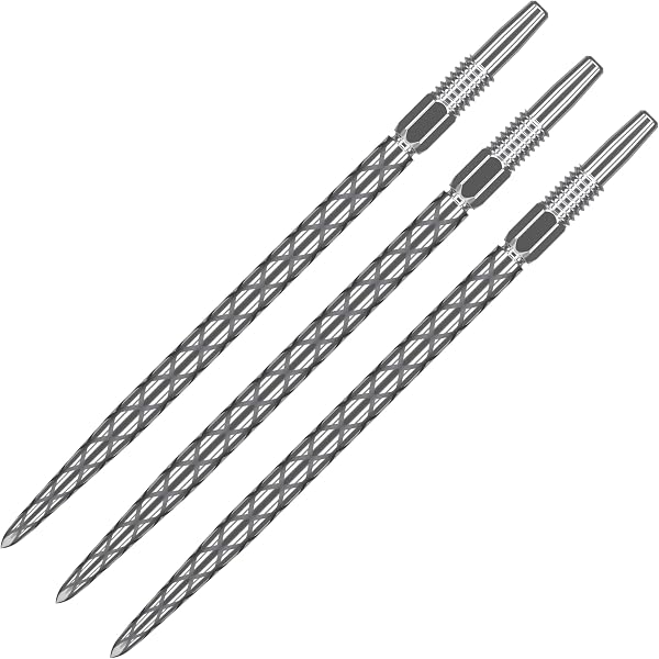 Target Darts Swiss Points, Puntas para Dardos Diamond Pro Swiss Point (Juego de 3 Puntas) Puntas para Dardos de Cambio, Accesorios para Dardos Profesionales - 1