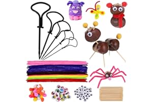 QIURUYUE 255-Piece Chestnut Drill Set, Chestnut Drill Bit Set, Chestnut Craft Set, Chestnut Craft Set, Chestnut Art & Halloween Seasonal Decoration