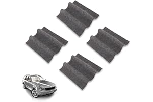 WOKICOR 4 Stück 2024 Nano Sparkle Tuch Auto Kratzer, Nano Sparkle Tuch Nano Magic Tuch Auto Kratzer Entfernen Mehrzweck Car Scratch Remover für Reparatur von leichten Kratzfarben,Lackpflege, Autoreinigung