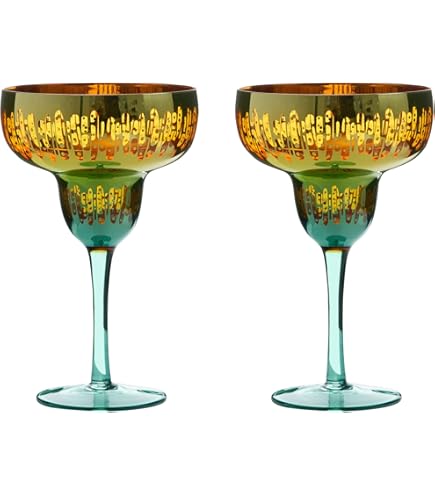 Drinkind Coupé-Cocktail-Gläser im Vintage-Stil, 2 Stück, rosa Martini