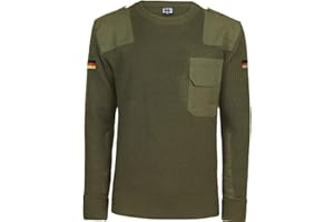 BWuM Bundeswehr Pullover MIT FLAGGEN BW Pulli Winter Army Armee ARBEITSPULLOVER