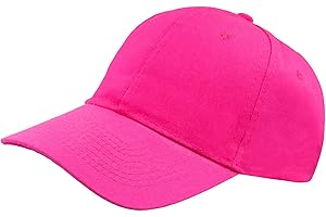 Colours & Beauty Cappello da Baseball Bambino in Cotone Colorato Regolabile | Berretto da Baseball | Cappellino Ragazzo con Visiera Protettiva | Cappello Bambina Estivo | Cappello Casual | Snapback