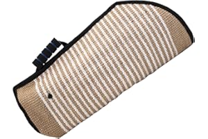 Morezi Dog Bite Sleeve Training Protection, Fit Pit Bull German Shepherd Mastiff, Puppy Small Dogs Training Biting Tugging Toy - Black