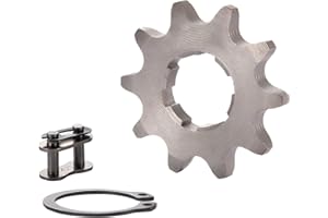 ‎GOOFIT GOOFIT 420 10 T 17mm Motorrad Motor Kettenritzel Kettenräder Ritzel kleines Kettenrad Ersatz für 50cc 70cc 90cc 110cc Motorcycle Dirtbike ATV Quad