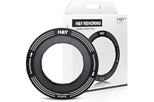 H&Y Step-Up Ringe Adapter Variabler Step-Up Ring Objektivfilter Adapter Ringe Stepping Up Ring 67-82 mm auf 82 mm
