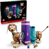 LEGO Disney ve Pixar Oyuncak Hikayesi K&ouml;pek Slinky Kitap Desteği 43301 - Yetişkinler i&ccedil;in Woody Minifig&uuml;r&uuml; İ&ccedil;eren Dekoratif S