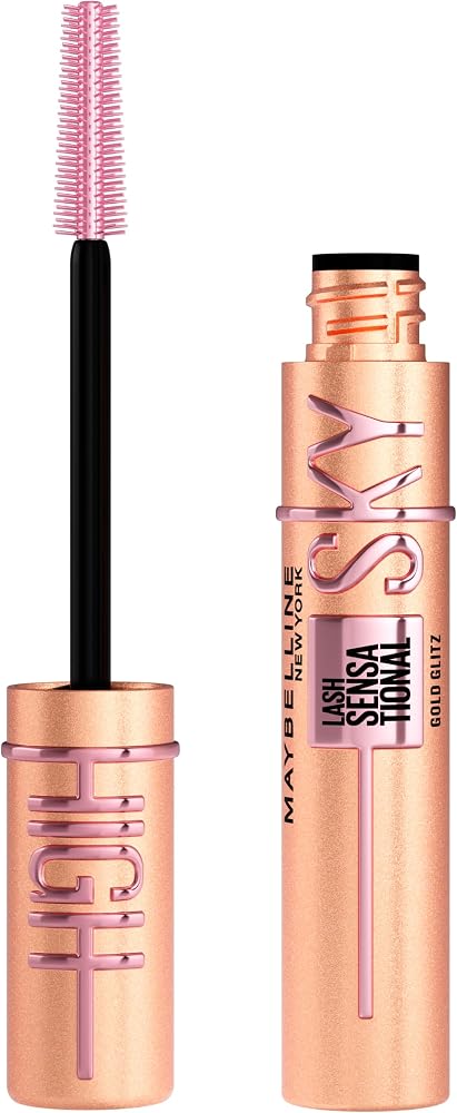 Maybelline New York Sky High Rosegold Glitz Maskara