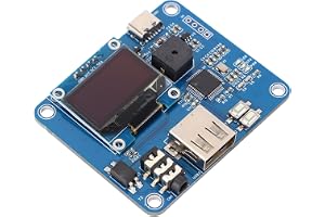 CCYLEZ CW Trainer med OLED-skärm, USB-gränssnitt Morse Code Exerciser Keyboard för Amatörradiotelegrafövning