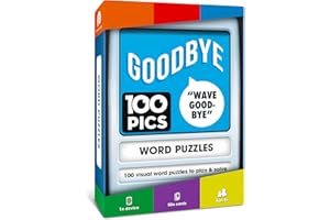 100 PICS Word Puzzles - Dingbats, Rebus Family Games, Pocket Puzzles For Kids, Teens and Adults