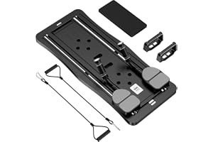 Fousenuk 4-i-1 pilatesreformatorset, vikbar träningsbräda