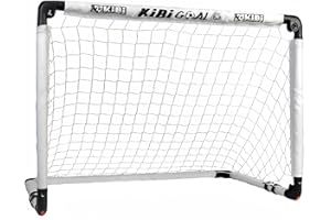 ‎KIBIGOAL KiBiGOAL Fussballtor Kinder Fußballtor Indoor Faltbares Fussballtor 60x45cm/90x60cm/115x80cm Klappbar Fußballtor Mini- Fussballtore für Garten Kinder - Kleines Fussballtor für Indoor und Outdoor