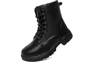 Topwolve Women's Boots Waterproof Ankle Booties Ladies Walking Boots Outdoor Side Zipper Warm Fur Lined Snow Booties