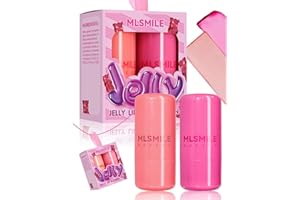 BEKOEEN Cooling Water Jelly Tint,Jelly Blush Stick,Long Lasting Milk Jelly Blush Stick-1,002+ Swipes Per Stick,Jelly Texture Moisturising,Buildable Watercolor Finish (B, 3)