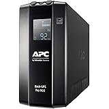 APC by Schneider Electric Back UPS Pro - BR900MI - UPS 900VA (6 IEC Outlets, LCD Interface, 1GB Dataline Protection)