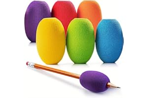 SIMAO TOYS Lot de 3 poignées de crayon en forme d'œuf - Aide à l'écriture - Outil d'écriture Ergonomique Aide Pour Enfant Adulte Besoin (Manchons stylo egg(3 PCS))