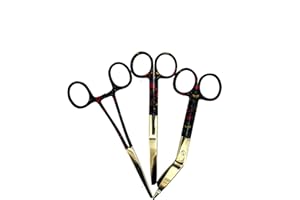 FUNKY MEDICAL Set of Three: Bandage and Nursing Scissors with Glamour Design Design