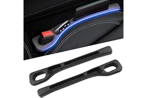 YHJXLY 2Pcs Autositz-Spaltfüller, Autositz Gap Plug,Aufbewahrungsbox für Autositze, Car Seat Gap Filler Universal Autositz, Auto Zwischenraum Füller,für Verhinderung des Herabfallens von Gegenständen
