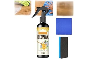 ASHOPFUN Natural Micro-Molecularized Beeswax Spray,Bees Wax Furniture Polish And Cleaner,Beeswax Furniture Polish,Beeswax Spray Furniture Polish,Beeswax Spray Cleaner,for Furniture Cleaning (3 Pcs)