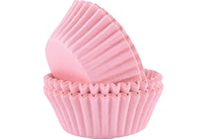 PME - Caissettes à Cupcakes Rose Clair, Lot de 60