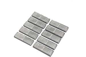 ETUKER 10 Pack Self Adhesive Reflectors Rectangular Stick-on Reflectors Safety, Reflectors Safety Reflective Post Reflectors, for Caravan/Trailer/Boat/Motorcycle Fence Gate Posts(White)