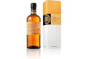 NIKKA - Coffey Malt, Whisky Japonais, Single Malt - Origine : Japon - Notes d'Agrumes & Poires - 45 % Alcool - 70 cl