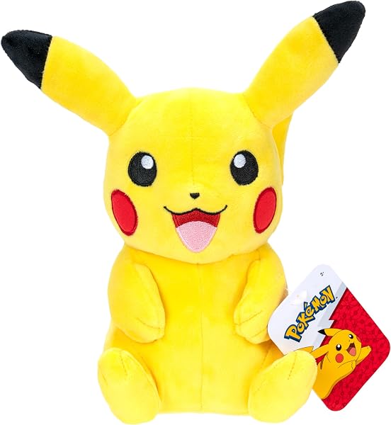 Pokémon PKW3457-20cm Plüsch - Pikachu, offizielles Plüsch - 1