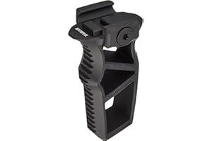 UTG Unisex – Erwachsene Utg® Ultra Slim Foregrip, Picatinny, Matte Black Mt-fgp01x Handgriff, Schwarz, Einheitsgröße EU