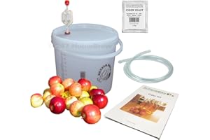 247HOMEBREW Cider Making Kit - Full Starter - 10L/2 Gallon/20 Pints Home brew Beer Ale Lager