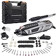 LSRL Rotary Tool, Powerful 200W Rotary Multi Tool, LCD Display with Variable Speed Control, 63 Rotary Tool Kit with 4 Attachments, Flexible Shaft Included (37ACAC)