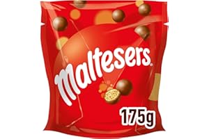 Maltesers Schokokugeln mit luftigem Knusperkern, Schokolade Snack, 1 Packung (1 x 175g)