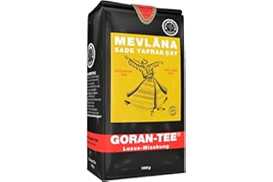‎MEVLÂNA MEVLANA Schwarztee 1 x 1Kg – Goran-Tee Luxus-Mischung – Aromatischer Schwarzer Tee, Orientalischer Tee, Premium Teegenuss