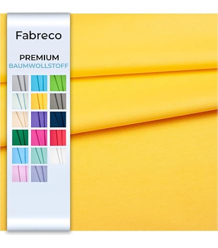Baumwollstoff Oeko-Tex 100 – 50x150 Cm Pro Meter, 100% Baumwolle, 135 G/m², In 45 Farben (orange)