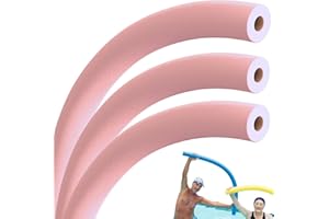 PLAYZOCO Churro de Piscina, Churro natación, Fideos para el Agua, Fideo Espuma para Nadar, Flexible Apto para niños y Adultos, Flotadores para Piscina, 6 cm diámetro x 150 cm Largo
