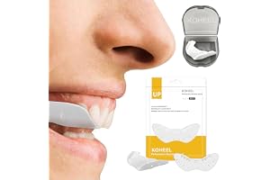 Koheel UP Lätt bettskena mot tandgnisslar, knirsskena för natten, bitrskena för bruxism, TMJ(CMD) tandskena (2 stycken)