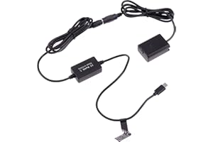 Hersmay Decoded NP-FW50 atrapowy adapter baterii + kabel typu C do Sony ZV-E10 A7 A7R A7S A7M A7II A7S2 A7M2 A7R2 A6500 A6400 A6300 DSLR Camera