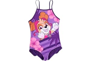 UNITED LABELS Kostium kąpielowy z falbankami dla dziewczynek - Skye dziecięcy strój kąpielowy fioletowy