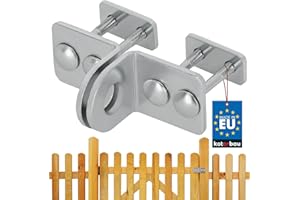 KOTARBAU® Loquet de 30 mm de fermeture de cave - Loquet de sécurité pour cadenas - Dispositif de ferrure de porte - Serrure de porte à visser