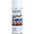 BRUSTRO Artist's Fixative Spray Can | 400ml | Transparent | Perfect use on Pastel Colors,Charcoal, Chalk Drawing,Non-yellowing, Pencil & Sketching Artworks, Proffessional Arts, Fast Drying