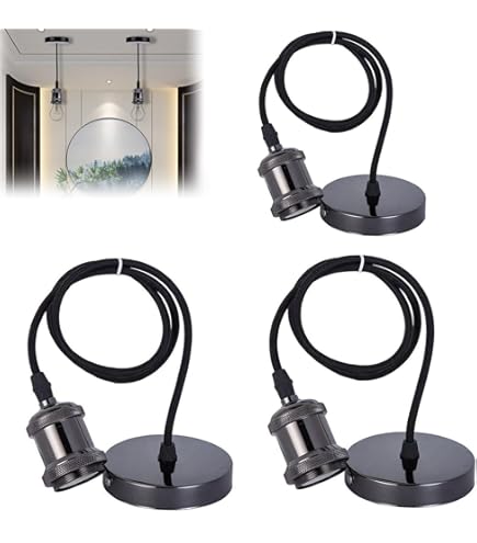 Industriële vintage hanglamp voor E27 lampen, zwart en wit naar keuze, voor woonkamer, eetkamer, restaurant, kelder, onderverdieping enz Industriële vintage hanglamp voor E27 lampen, zwart en wit naar keuze, voor woonkamer, eetkamer, restaurant, kelder, onderverdieping enz