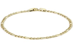 Carissima Gold - Maille Corde Bracelet de Cheville Femme - 9 cts Or 375/1000